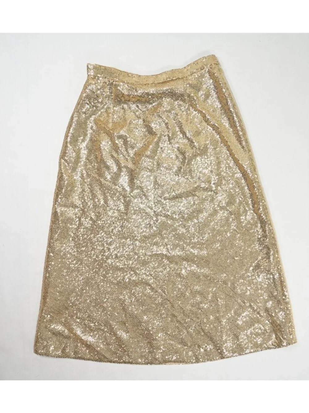 J.Crew Collection Sequin Skirt BP661 in Gold